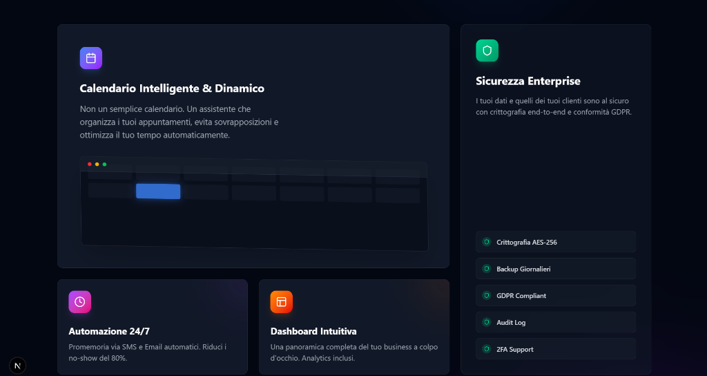 Booking App Dashboard