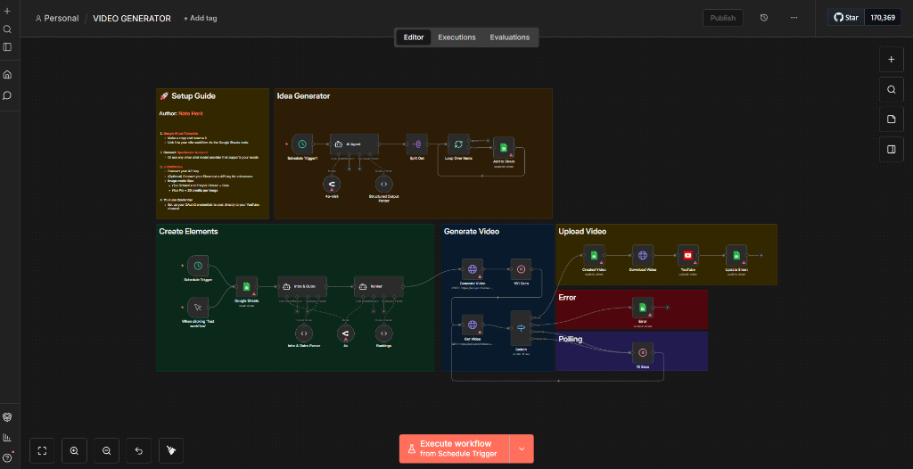 Video Generator Workflow
