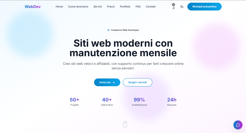 Sito Servizi Web